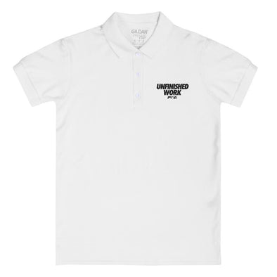 Unfinished Work Women's Polo Shirt - Power Words Apparel