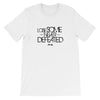 Lose Some, Never Defeated Short-Sleeve Unisex T-Shirt - Power Words Apparel