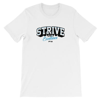 Strive For Excellence Short-Sleeve Unisex T-Shirt - Power Words Apparel