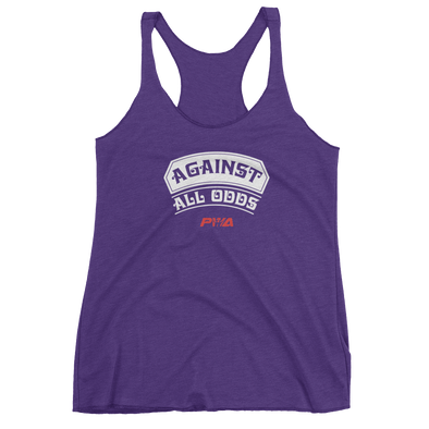 Against All Odds Women's tank top - Power Words Apparel