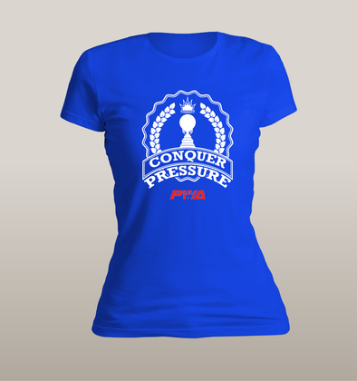 Conquer Pressure Women's - Power Words Apparel