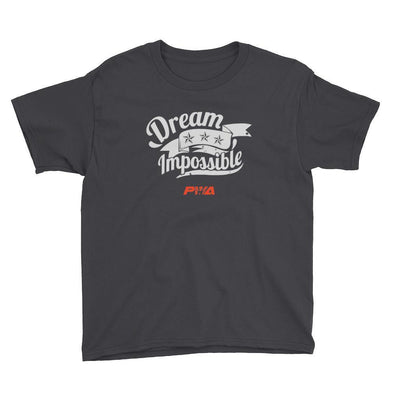 Dream Impossible Youth Short Sleeve T-Shirt - Power Words Apparel