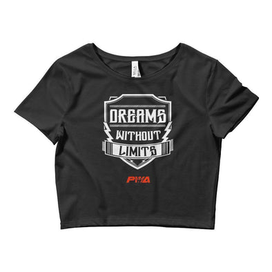 Dreams Without Limits Crop Tee - Power Words Apparel