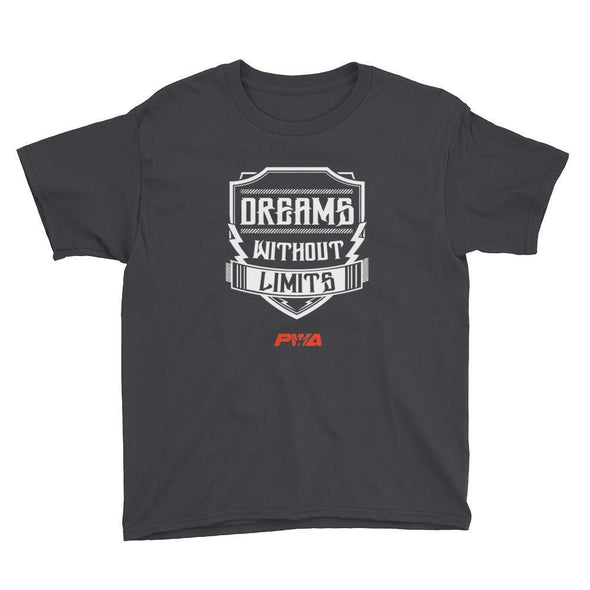 Dreams without limits Youth Short Sleeve T-Shirt - Power Words Apparel