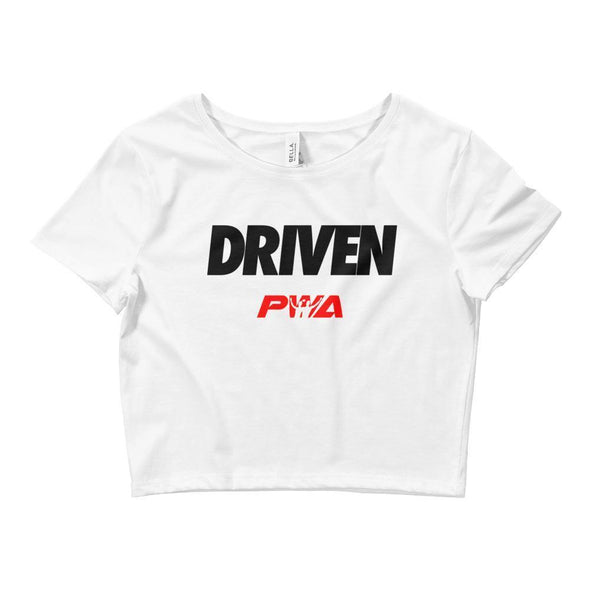 Driven Crop Tee - Power Words Apparel