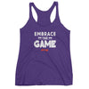 Embrace the game Women's tank top - Power Words Apparel