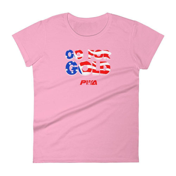 Go for Gold Women's - Power Words Apparel