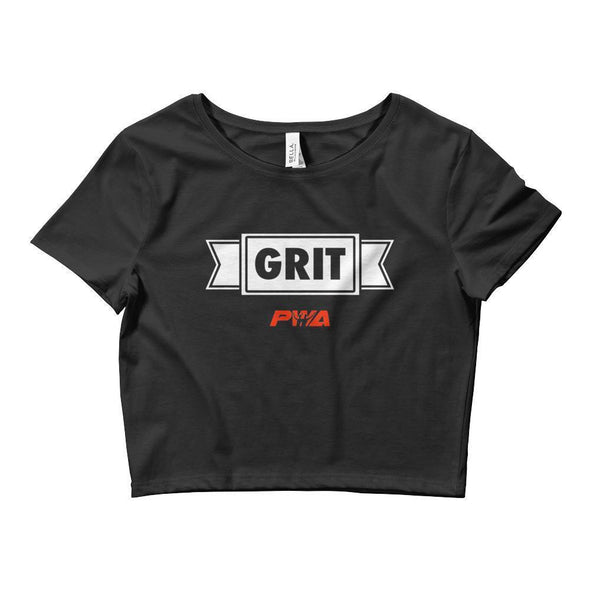Grit Crop Tee - Power Words Apparel