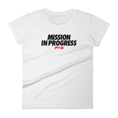Mission in Progress Women's - Power Words Apparel