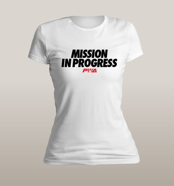 Mission in Progress Women's - Power Words Apparel