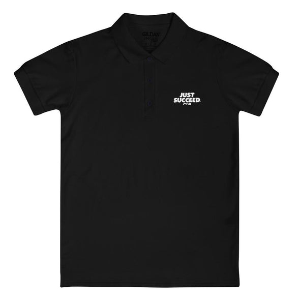 Just Succeed Women's Polo Shirt - Power Words Apparel