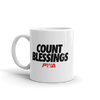 Count Blessings Mug - Power Words Apparel
