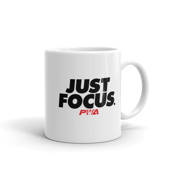 Just Focus Mug - Power Words Apparel