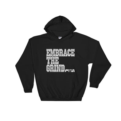 Embrace the Grind Hooded Sweatshirt - Power Words Apparel