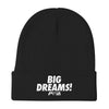 Big Dreams Knit Beanie - Power Words Apparel