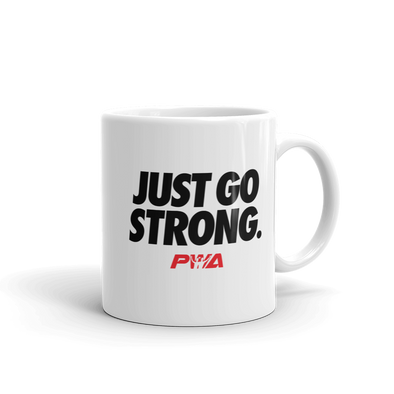 Go Strong Mug - Power Words Apparel