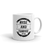 Rise & Thrive Mug - Power Words Apparel