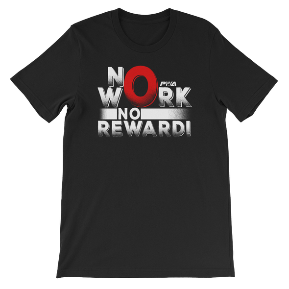 No Work, No Reward Women's - Power Words Apparel
