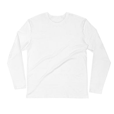 Grinder Men's Long Sleeve Fitted Crew - Power Words Apparel