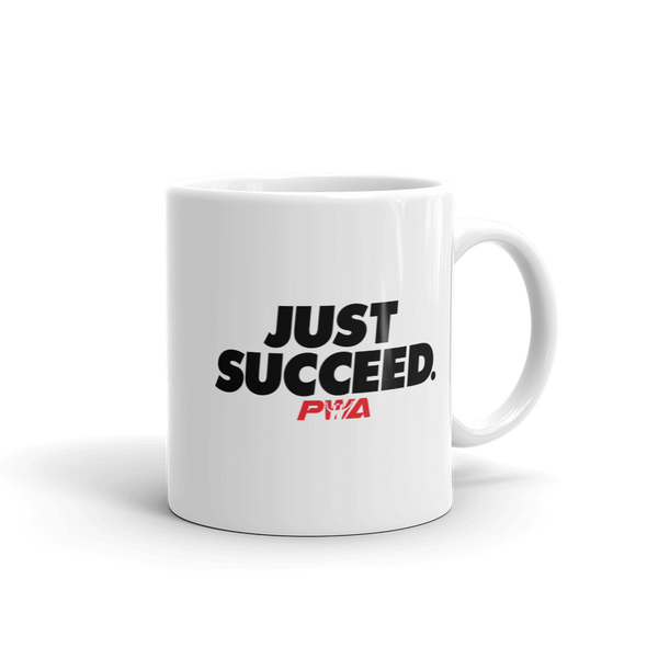 Just Succeed Mug - Power Words Apparel