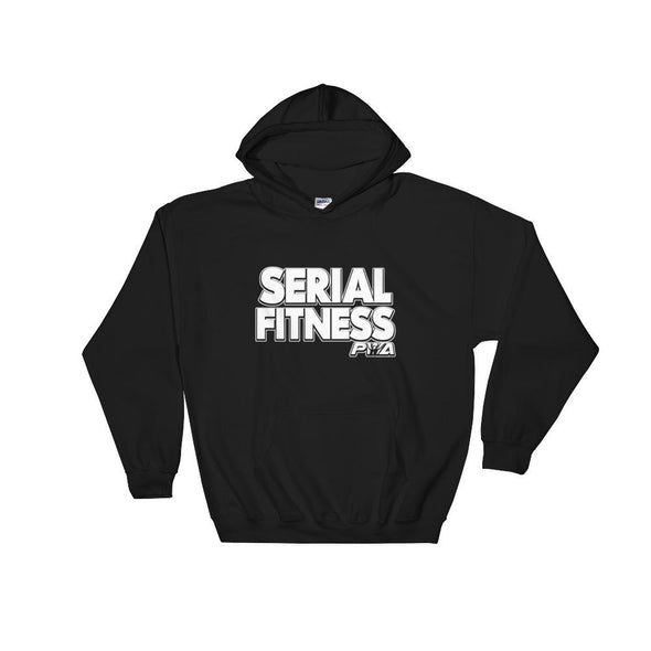 Serial Fitness Hooded Sweatshirt - Power Words Apparel