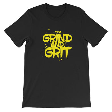 Grind and Grit Short-Sleeve Unisex T-Shirt - Power Words Apparel