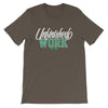Unfinished Work Short-Sleeve Unisex T-Shirt - Power Words Apparel