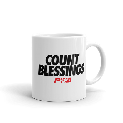 Count Blessings Mug - Power Words Apparel