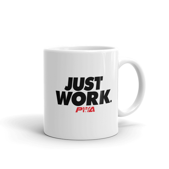 Just Work Mug - Power Words Apparel