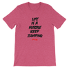 Life is a hurdle Women's - Power Words Apparel