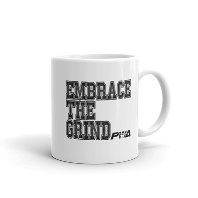 Embrace the Grind Mug - Power Words Apparel