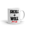 Skill + Will Mug - Power Words Apparel