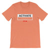 Activate Vision Short-Sleeve Unisex T-Shirt - Power Words Apparel