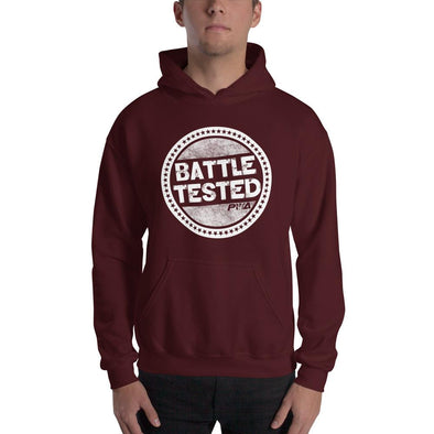Battle Tested Hooded Sweatshirt - Power Words Apparel