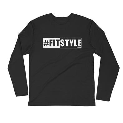 FitStyle Men's Long Sleeve Fitted Crew - Power Words Apparel