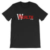 HealthWealthShort-Sleeve Unisex T-Shirt - Power Words Apparel