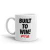 Built to Win Mug - Power Words Apparel