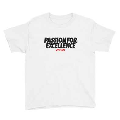 Passion for excellence Youth Short Sleeve T-Shirt - Power Words Apparel