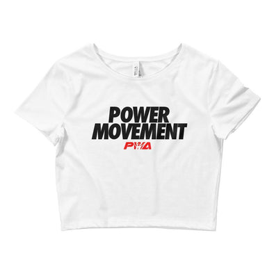 Power Movement Crop Tee - Power Words Apparel