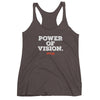 Power vision Women's tank top - Power Words Apparel