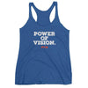 Power vision Women's tank top - Power Words Apparel