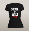Skill + Will Women's - Power Words Apparel