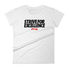 Strive for Excellence Women's - Power Words Apparel