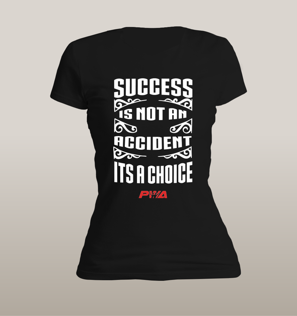 Success is not an Accident Women's - Power Words Apparel