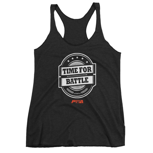 Time for battle Women's tank top - Power Words Apparel