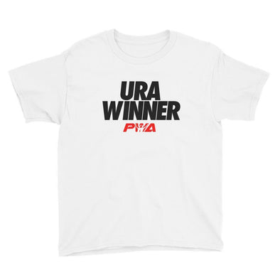 URA winner Youth Short Sleeve T-Shirt - Power Words Apparel
