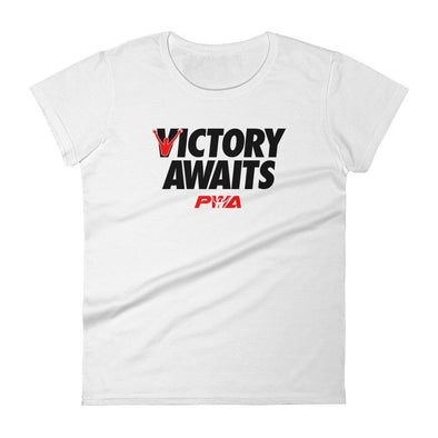 Victory Awaits Women's - Power Words Apparel